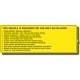 Manual Decal Suzuki ALT50 yellow plastics