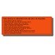 Manual Decal Suzuki ALT50 Orange plastics