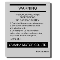 1986 86' Yamaha Navy/White TRI-Z 250 16pc ATC autocollant Decal sticker pegatina