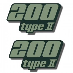 Side Decals TRX200D Type 2 93-97 Available soon