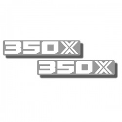 Seat Stencil ATC350X '85 "350X"